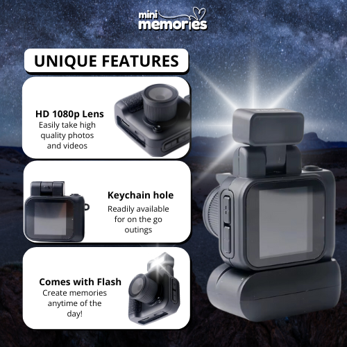 MiniMemories™ Pro Camera